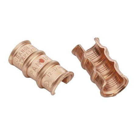Panduit Copper Compression Ctap'S, Thin Wall, #4 CTAPF2-12-C